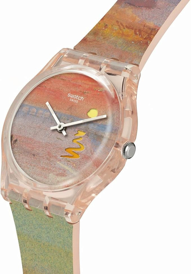 Часы Swatch Gent Biosourced Standart SO28Z700 — женские, силикон