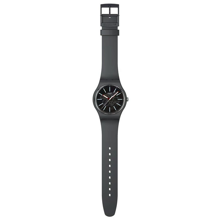 Часы Swatch New Gent Biosourced Lacquered SO29A101 — женские, биоматериал