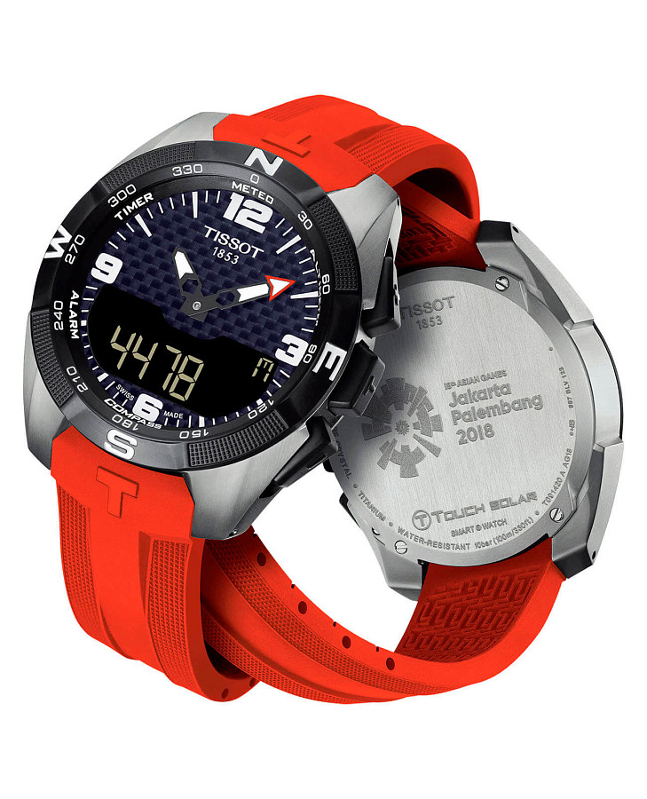 Часы Tissot T-Toucht-T Expert Solar Asian Games T091.420.47.057.03 — титан, Швейцария