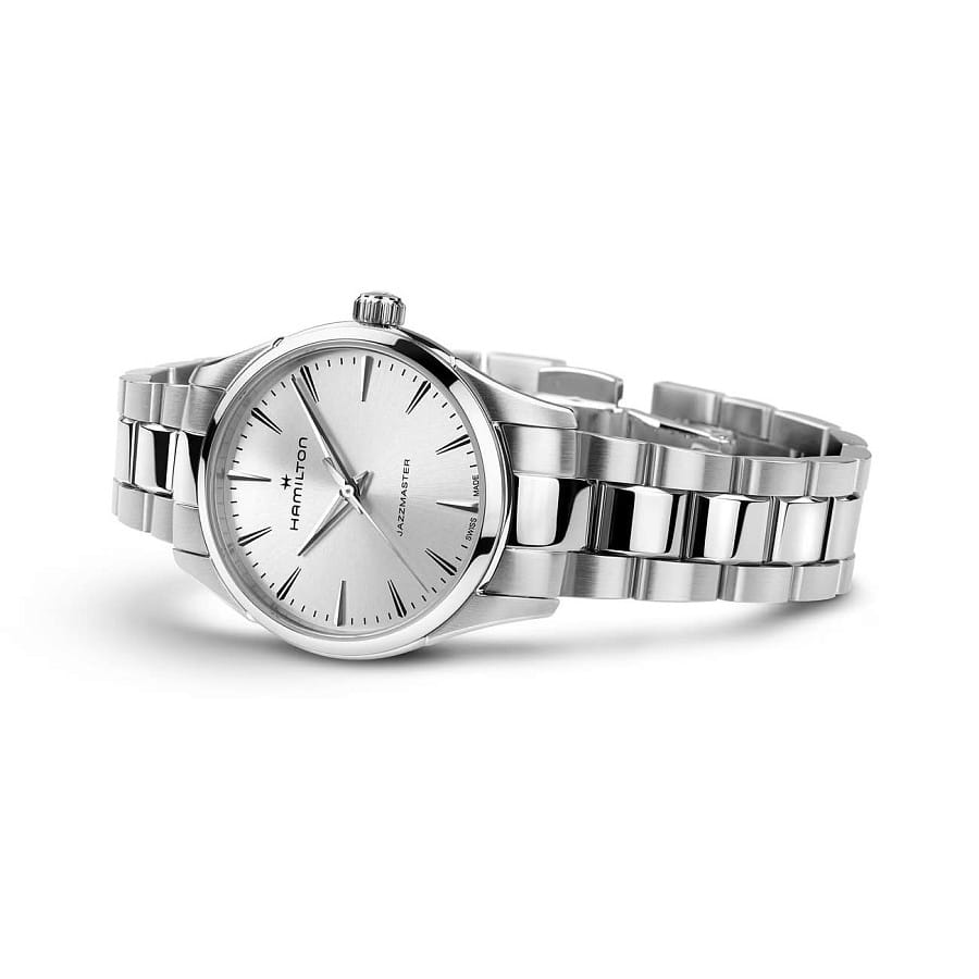 Часы Hamilton JJazzmaster Quartz 32 mm H32301181 — сталь металл, Швейцария
