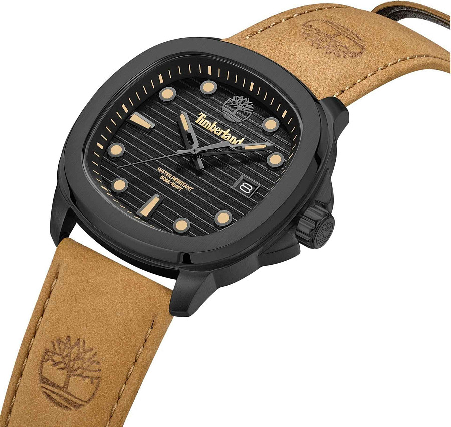 Часы Timberland Greenough TDWGB0083302 — кварцевые, сталь металл