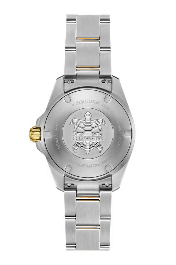 Часы Certina DS Action Lady C048.210.22.091.00 — зеленый, металл сталь