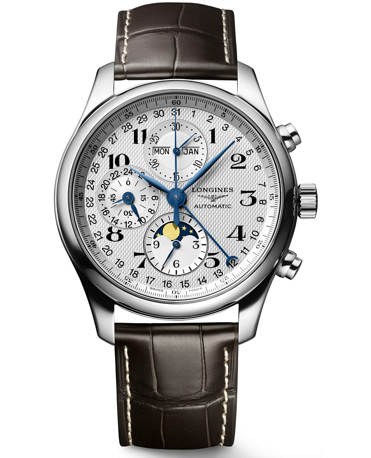 Часы Longines Master Collection L2.773.4.78.5 — мужские, белый