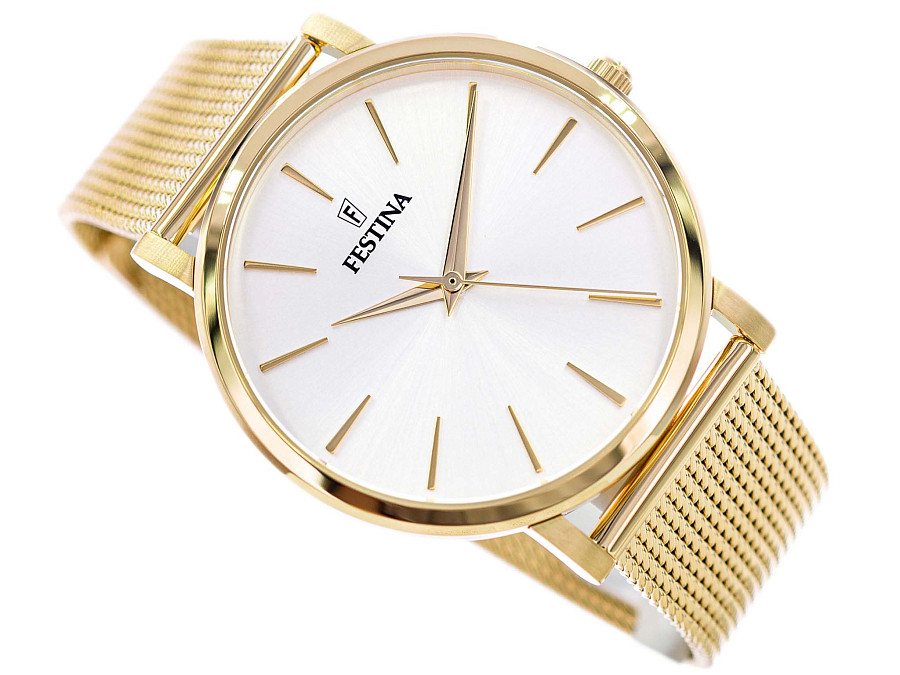 Часы Festina Boyfriend F20476/1 — кварцевые, металл сталь