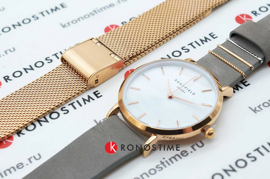 Часы Rosefield West Village WEGTR-X184 — женские, бежевый