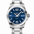 Швейцарские механические часы Longines Conquest L3.778.4.96.6