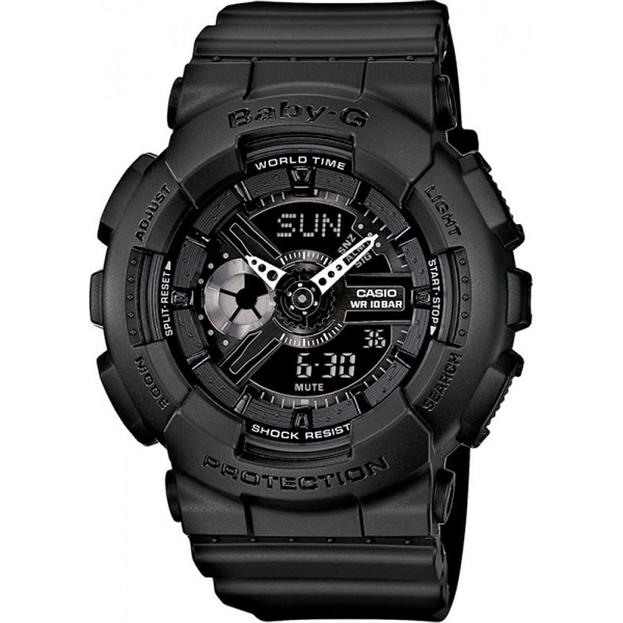 Часы Casio Baby-G BA-110BC-1A — женские, черный