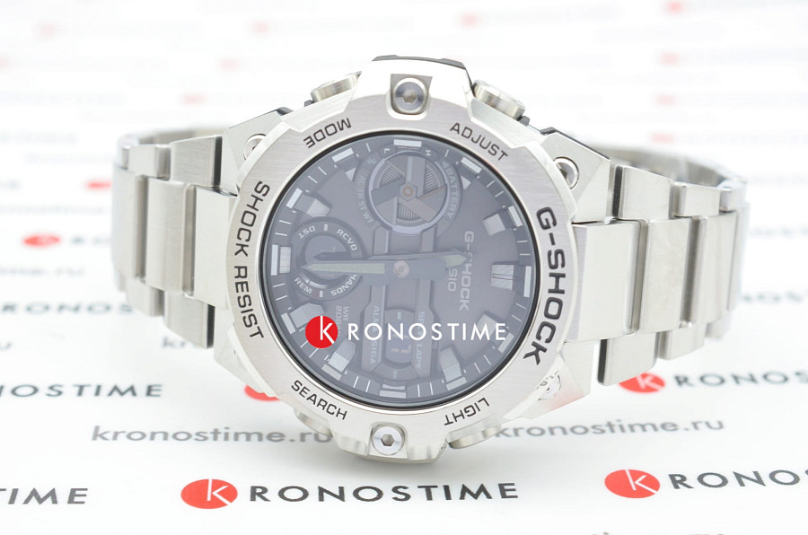 Часы Casio G-Shock GST-B400D-1ADR (GST-B400D-1A) — электронные, Япония, мужские