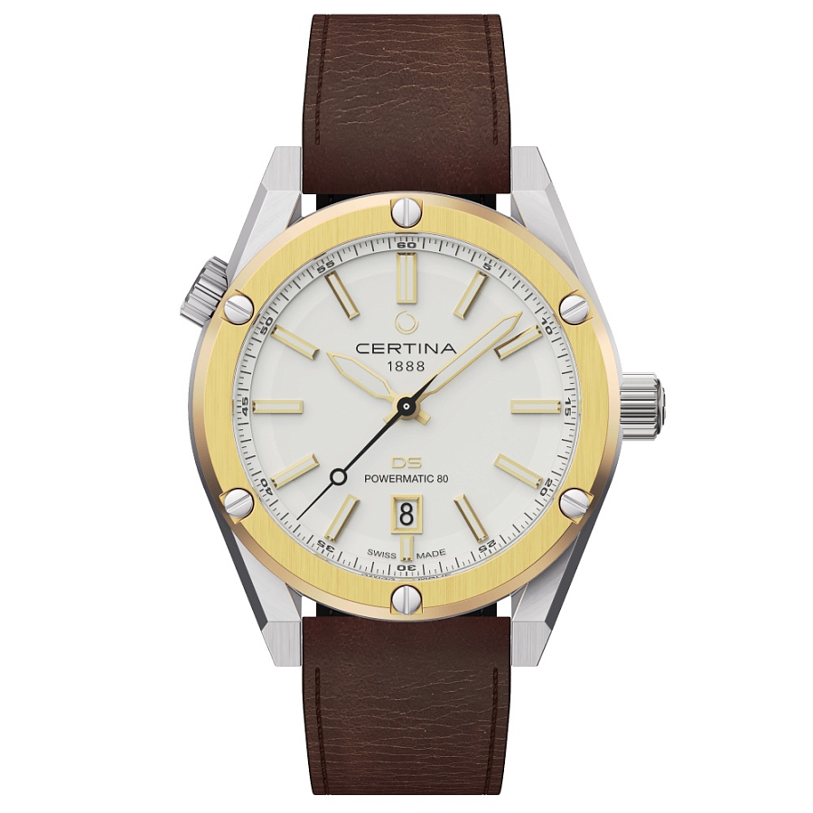Часы Certina DS+ C041.407.19.031.01 — мужские, нержавеющая сталь