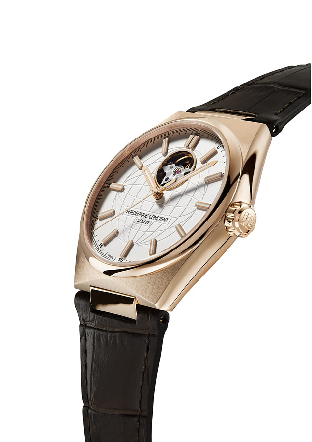 Часы Frederique Constant Highlife Heart Beat FC-310V4NH4 — кожаный, мужские