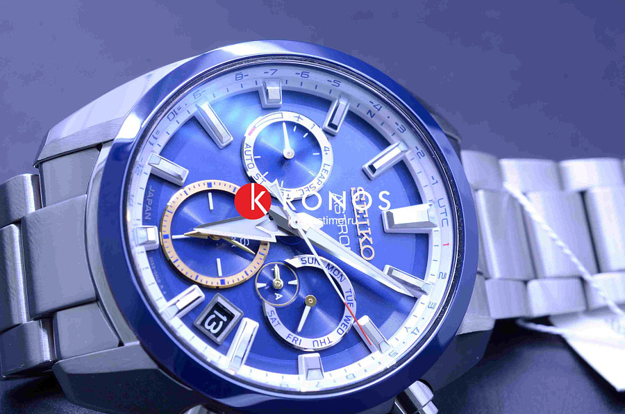Часы Seiko Astron GPS Solar SSH045J1 — кварцевые, нержавеющая сталь
