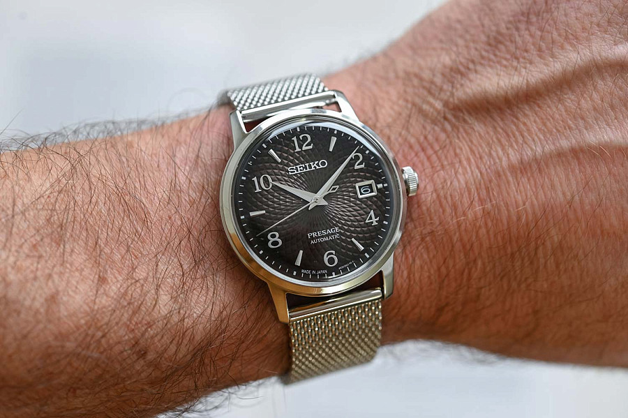Часы Seiko Presage SRPF39J1 — сталь металл, Япония