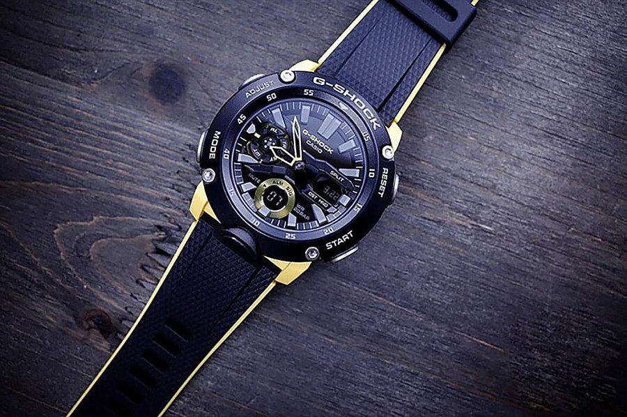 Часы Casio G-Shock GA-2000-1A9DR (GA-2000-1A9) — артикул GA-2000-1A9