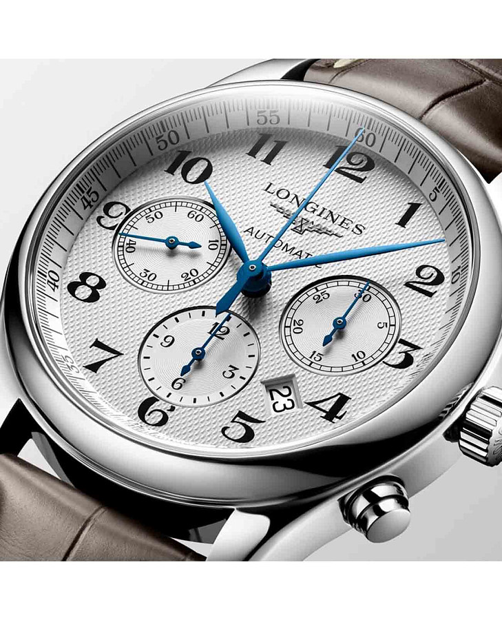 Часы Longines Master Collection L2.759.4.78.3 — мужские, кожаный