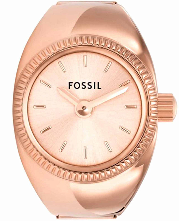 Часы Fossil Watch Ring ES5247 — женские, золотой