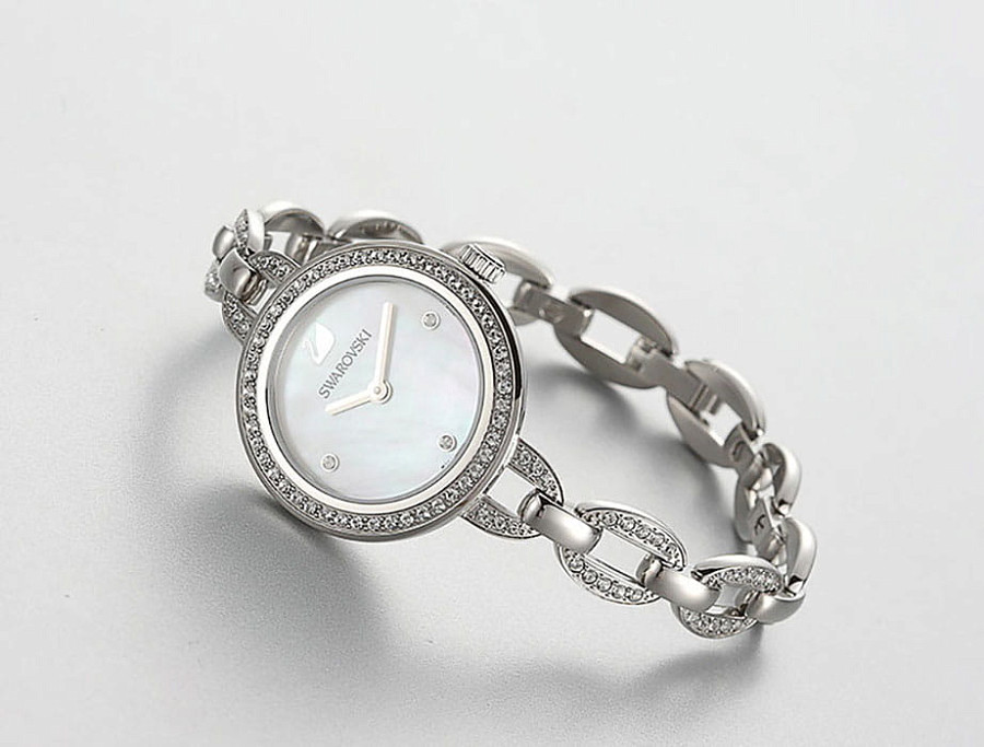 Часы Swarovski 5253332 — кварцевые, металл сталь