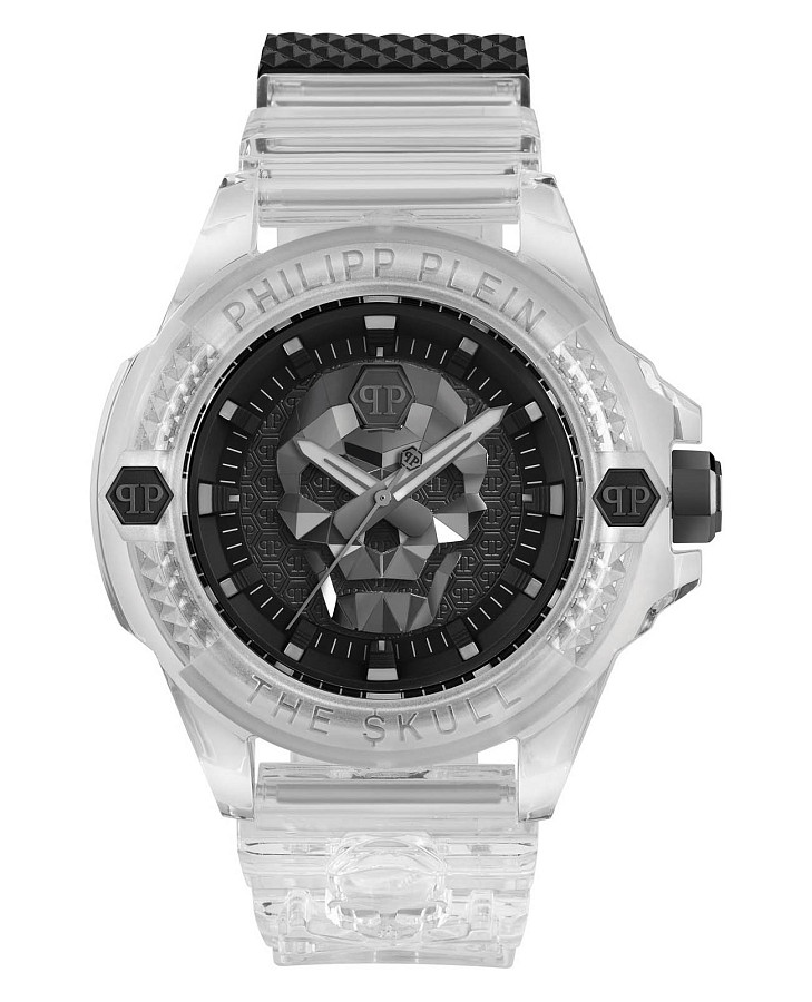 Часы Philipp Plein Skull Synthetic PWWAA0423 — женские, черный