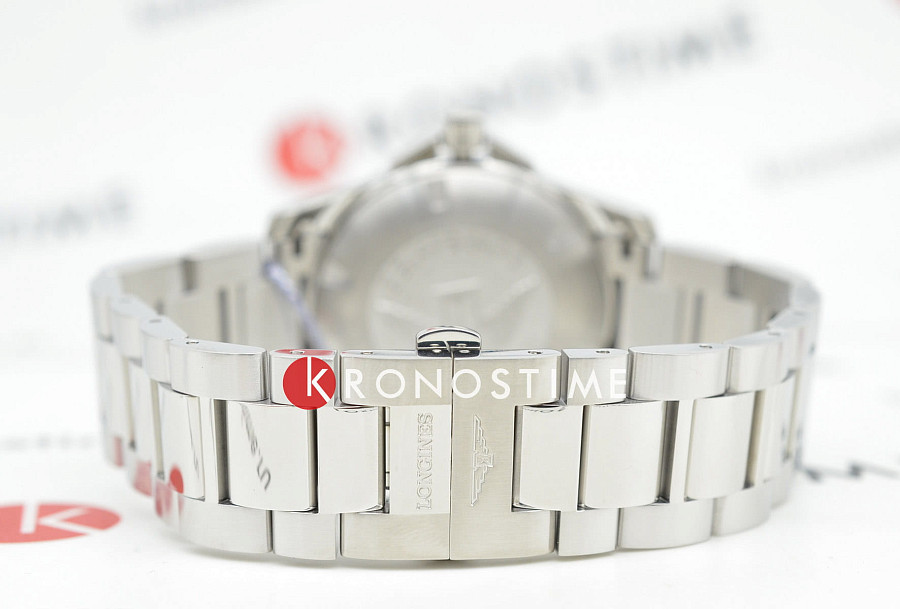Часы Longines Conquest L3.759.4.96.6 — Швейцария, кварцевые