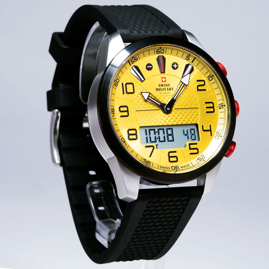 Часы Swiss Military by Chrono SM34061.03 — Швейцария, кварцевые