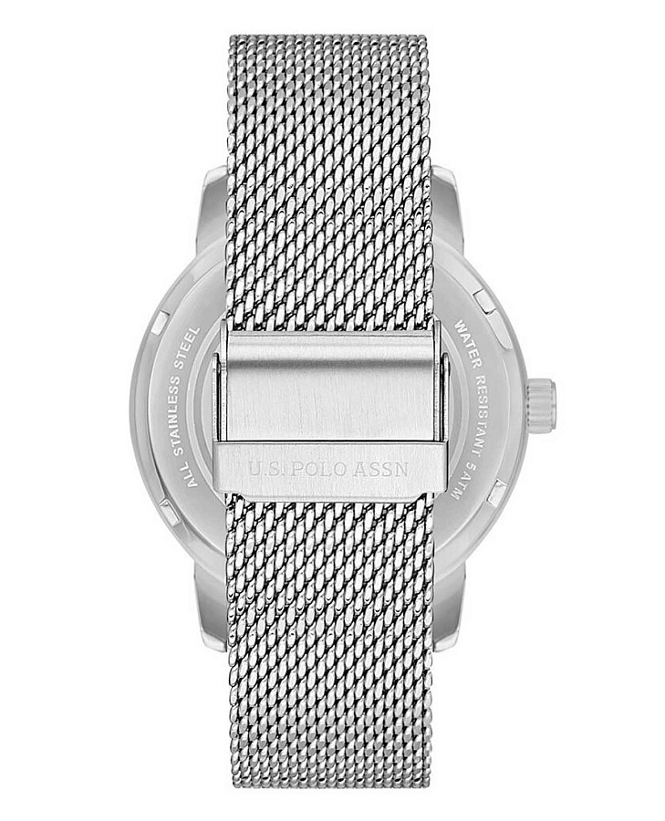 Часы U.S. Polo Assn. Fundamental USPA1075-01 — сталь металл, США