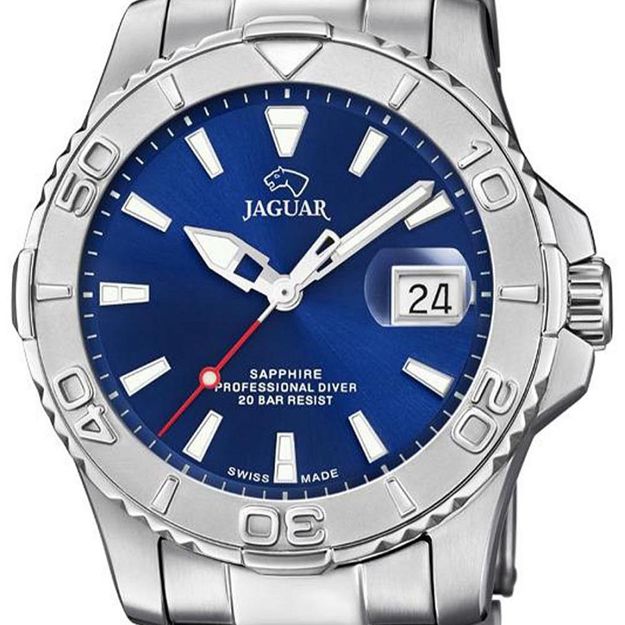 Часы Jaguar Couple Diver J969/2 — металл сталь, Швейцария