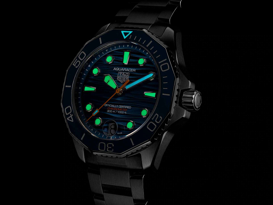 Часы TAG Heuer Aquaracer Professional 300 Date WBP5111.BA0013 — мужские, серебристый
