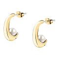 Серьги Karl Lagerfeld Pearl KLAYR21 с жемчугом