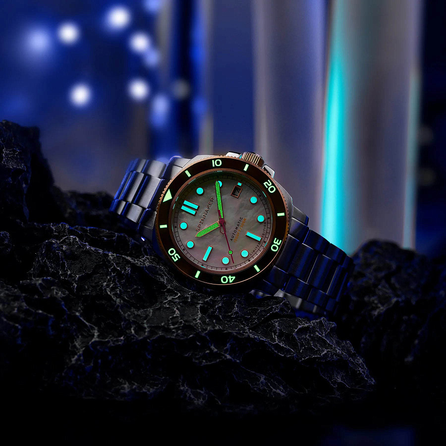 Часы Spinnaker Hull Pearl Diver Automatic Limited Edition SP-5106-55 — сталь металл, Англия