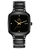 Швейцарские керамические механические часы Rado True Square Automatic Diamonds R27078722