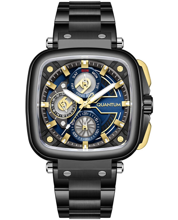 Часы Quantum Powertech PWG1092.690 — мужские, синий
