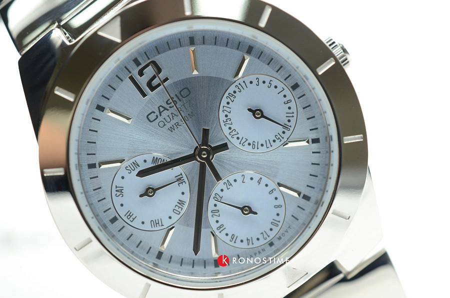 Часы Casio Collection LTP-2069D-2A — кварцевые, сталь металл