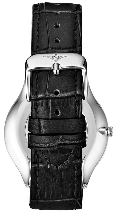 Часы Stuhrling Symphony 3984.3 — кварцевые, сталь металл