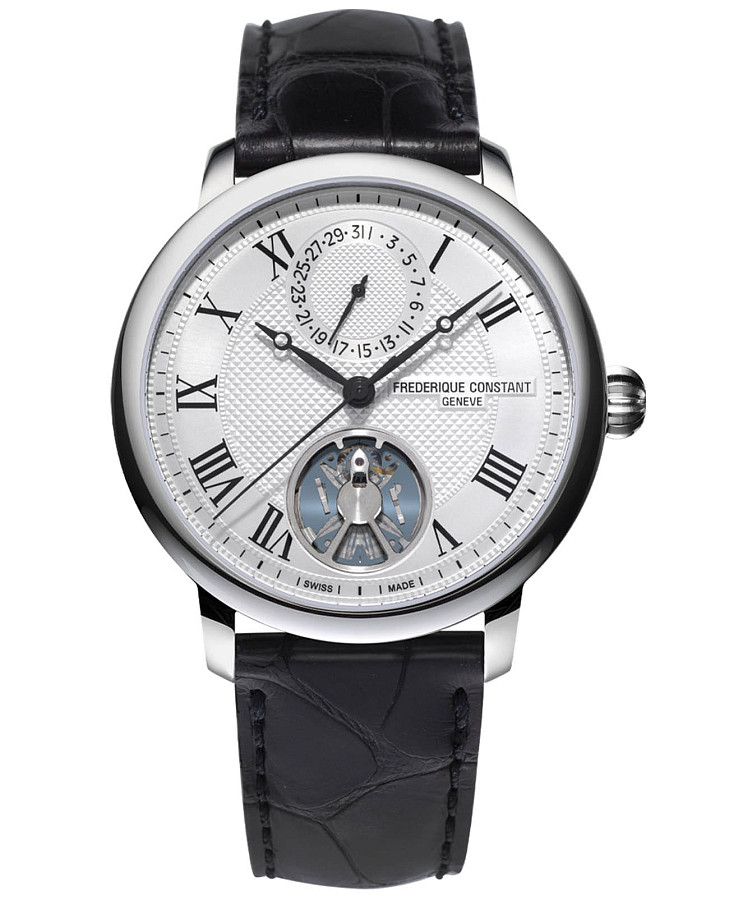 Часы Frederique Constant Slimline Monolithic Manufacture FC-810MC3S6 — мужские, серебристый