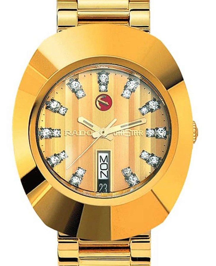 Часы Rado The Original Automatic Diamonds R12413804 — механические, металл сталь