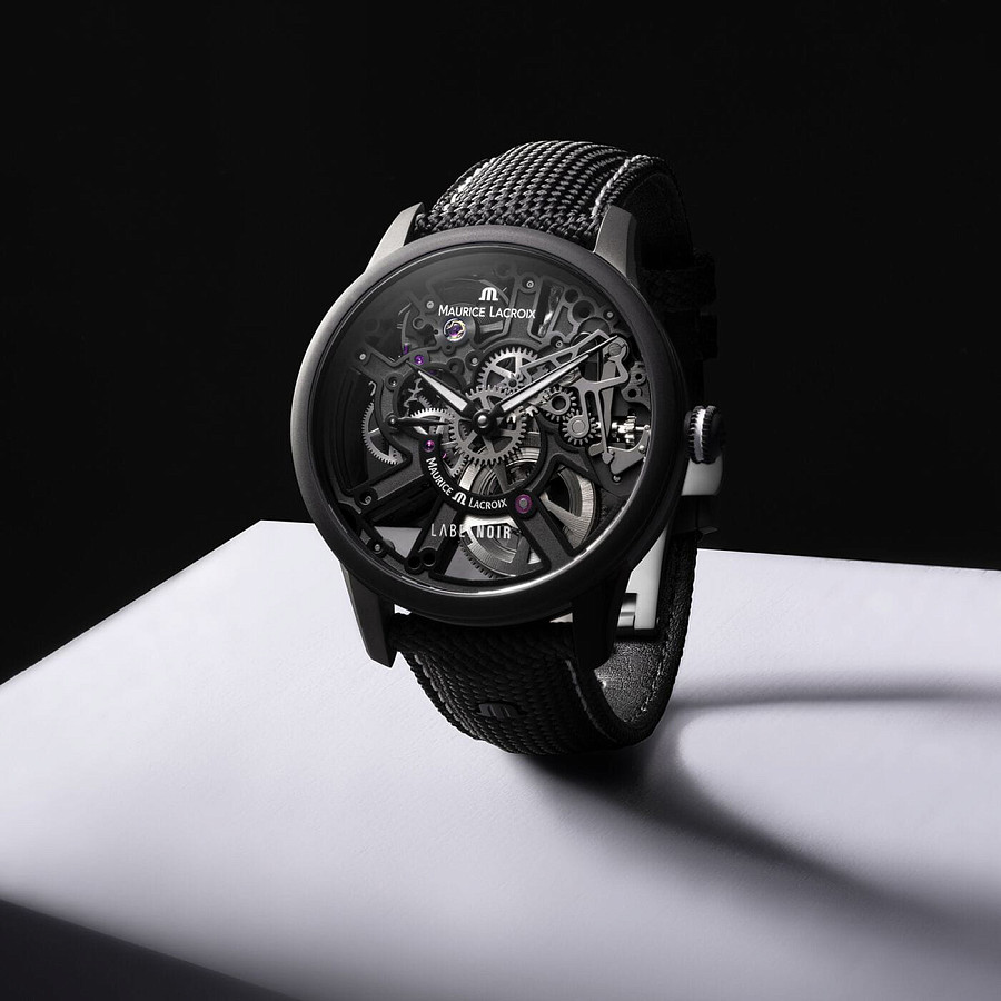 Часы Maurice Lacroix Masterpiece Skeleton Label Noir MP7228-DLB04-090-2 — артикул MP7228-DLB04-090-2