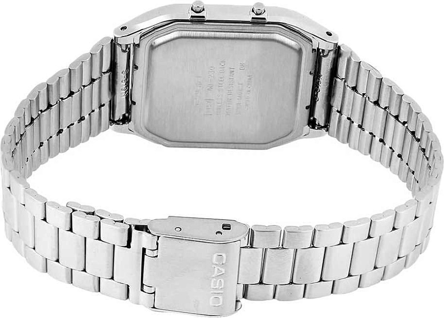 Часы Casio Vintage AQ-230A-3A — пластик, Япония