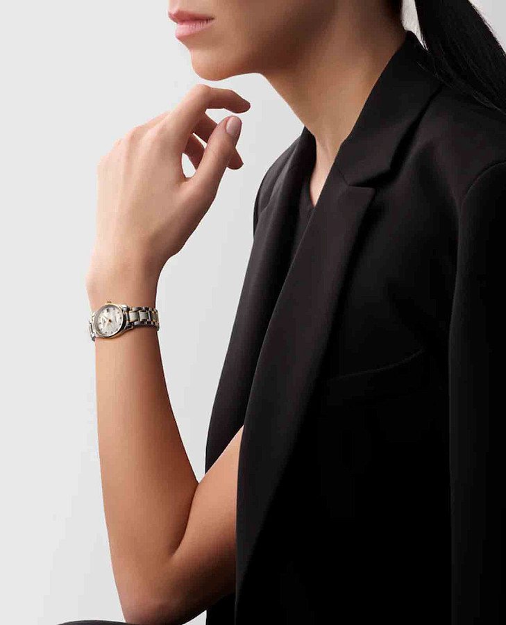 Часы Longines Master Collection L2.128.5.87.7 — нержавеющая сталь + золото 18к, женские