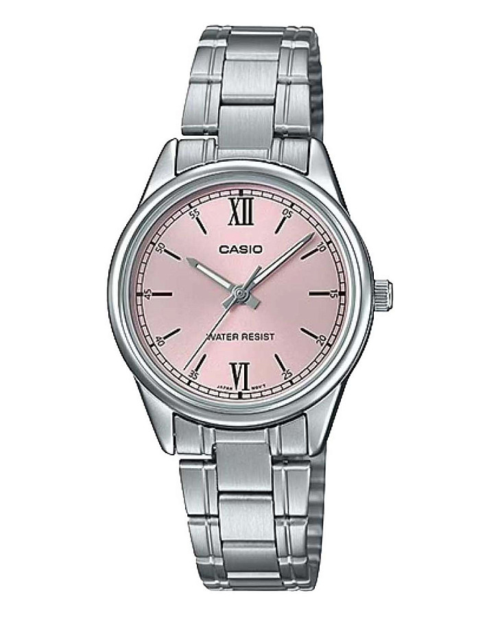 Часы Casio Collection LTP-V005D-4B2 — женские, розовый