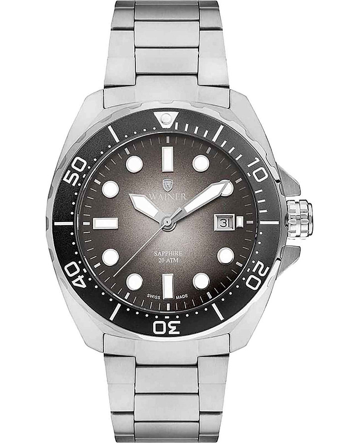 Часы Wainer Sport WA.10921-A — мужские, коричневый