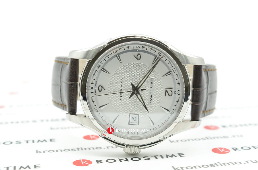 Часы Hamilton Jazzmaster Viewmatic Auto H32515555 — кожаный, мужские
