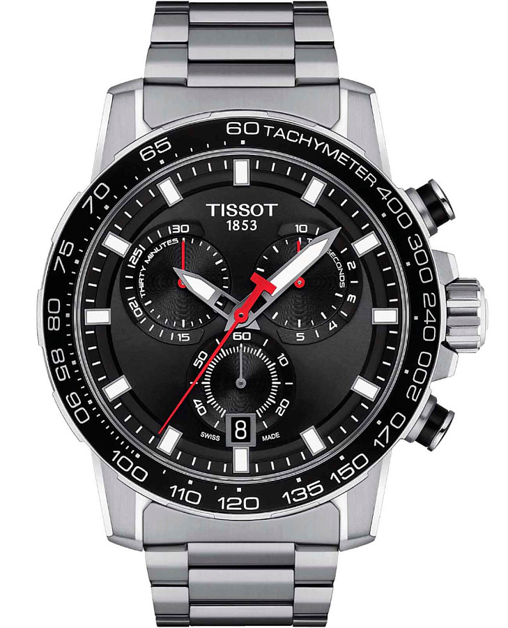Часы Tissot SuperSport Chrono T125.617.11.051.00 — мужские, черный