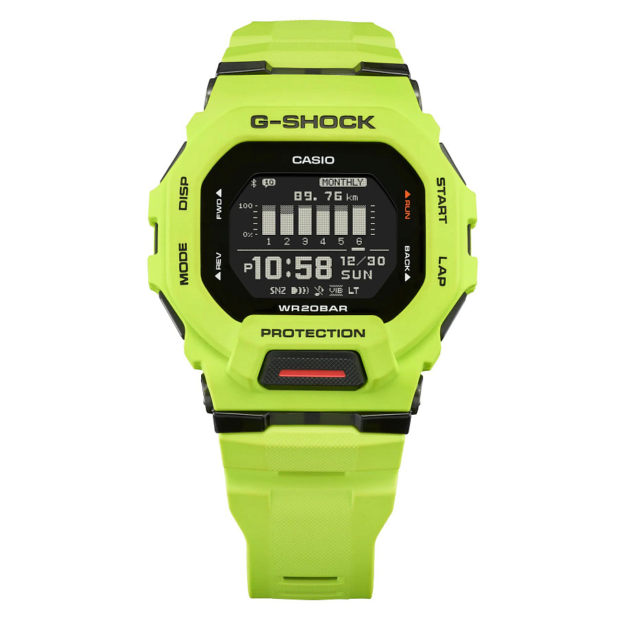 Часы Casio G-Shock GBD-200-9DR (GBD-200-9) — Япония, электронные