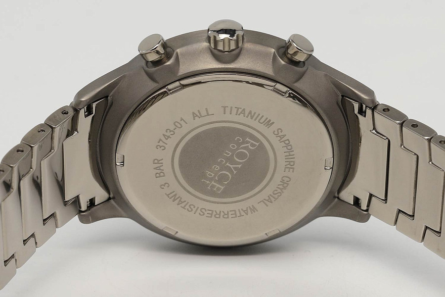 Часы Boccia Titanium Circle-Oval 3743-01 — титановый, мужские