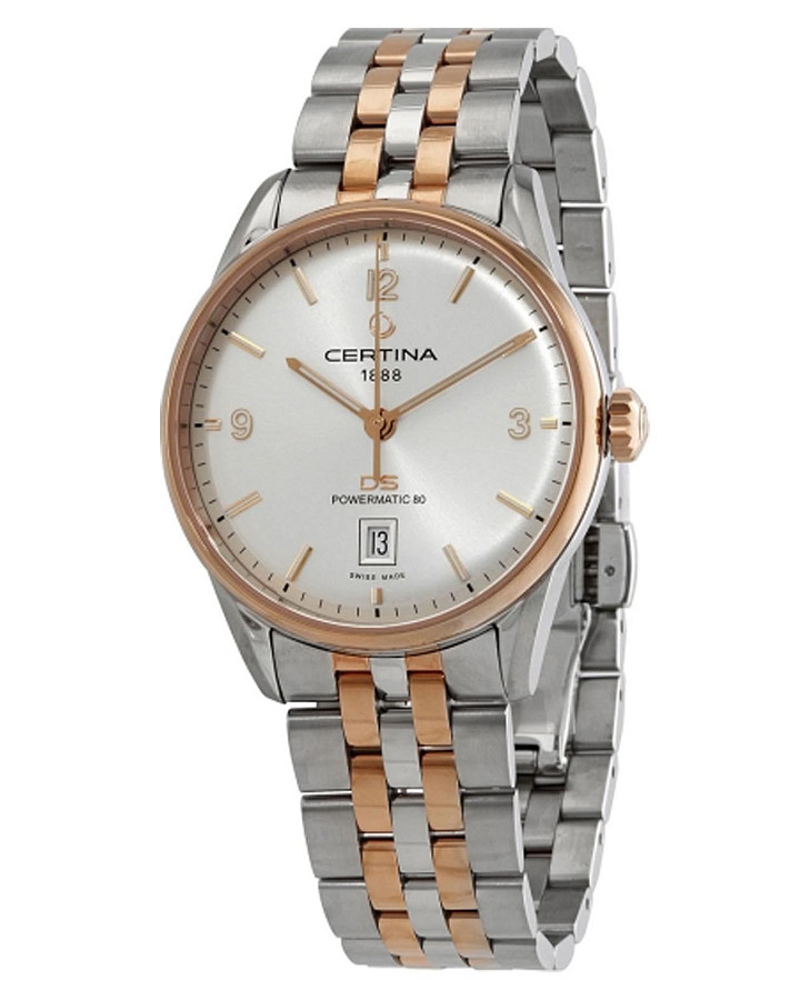 Часы Certina DS-8 Powermatic 80 C026.407.22.037.00 — механические, металл сталь