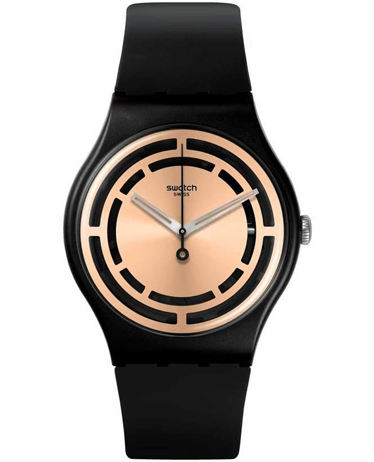 Часы Swatch New Gent Bioceramic Standard SO32B116 — мужские, бежевый