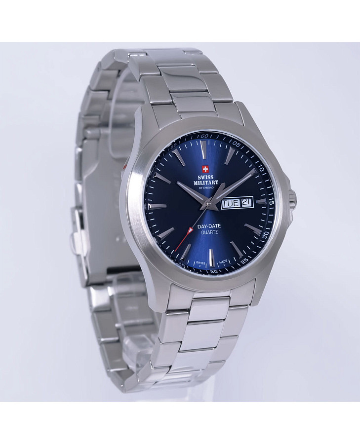 Часы Swiss Military by Chrono Day Date SMP36040.24 — сталь, Швейцария