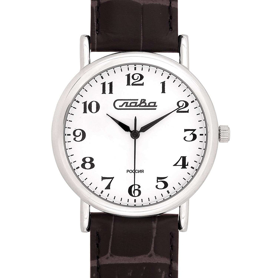 Часы Слава Патриот 1041830/300-2035 — кварцевые, латунь