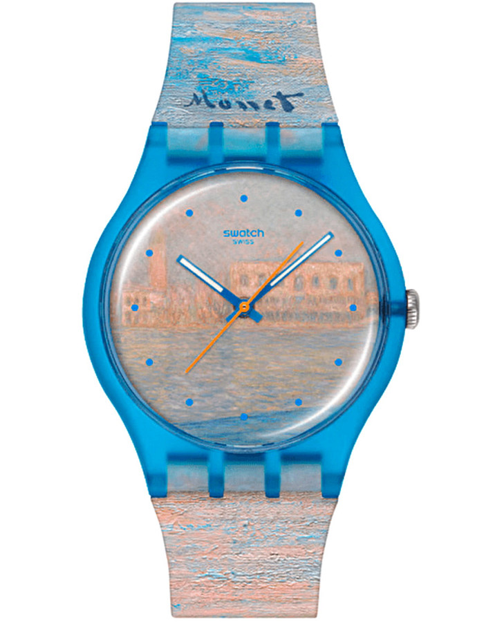 Часы Swatch Monet's Palazzo Ducale SO29Z150 — женские, цветной