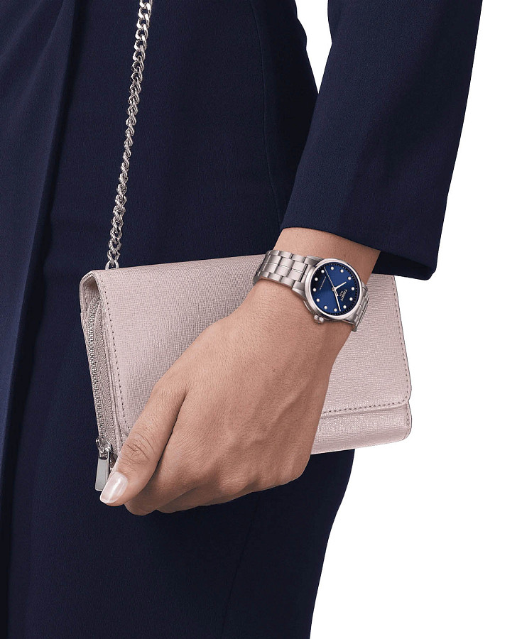 Часы Tissot Luxury Powermatic 80 Lady T086.207.11.046.00 — механические, сталь металл