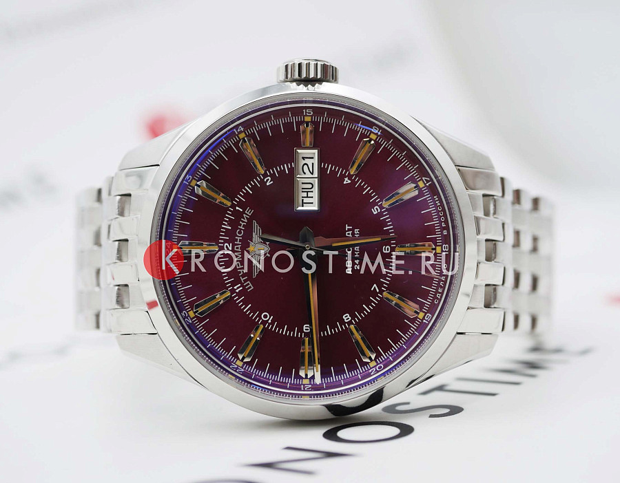 Часы Штурманские Открытый Космос Day-Date NH36/1891774B — сталь металл, Россия